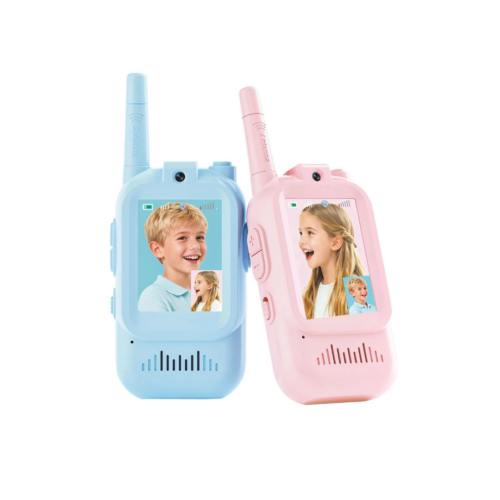 01-1033050962.png XO DJJ02 Παιδικό Σετ Βίντεο Walkie-Talkie (Μπλε/Ροζ)