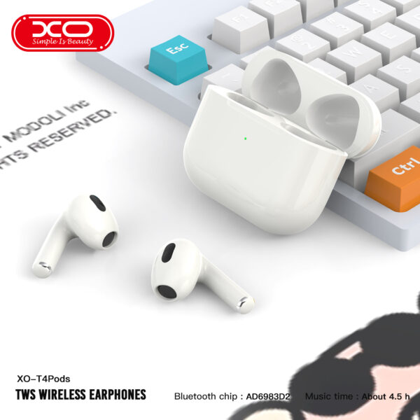 01_11__1.jpg XO T4Pods Ακουστικά Bluetooth (4ης Γενιάς)