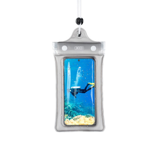 01_23_kt03.jpg XO KT03 PVC Αδιάβροχη Θήκη Τηλεφώνου με Zip Lock