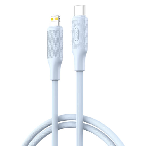 01_7__1.jpg XO NB-Q265A PD 27W Type-C Σε Lightning Μινιμαλιστικό Καλώδιο (Μπλε)