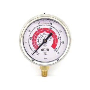 Μανόμετρο Υψηλής Γλυκερίνης 70mm 1/8'' (M550) R134a, R404a, R407c