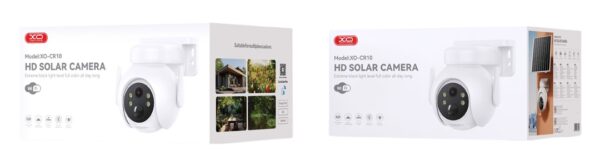 XO CR10 Εξωτερική Ηλιακή Έγχρωμη Κάμερα 300W WiFi