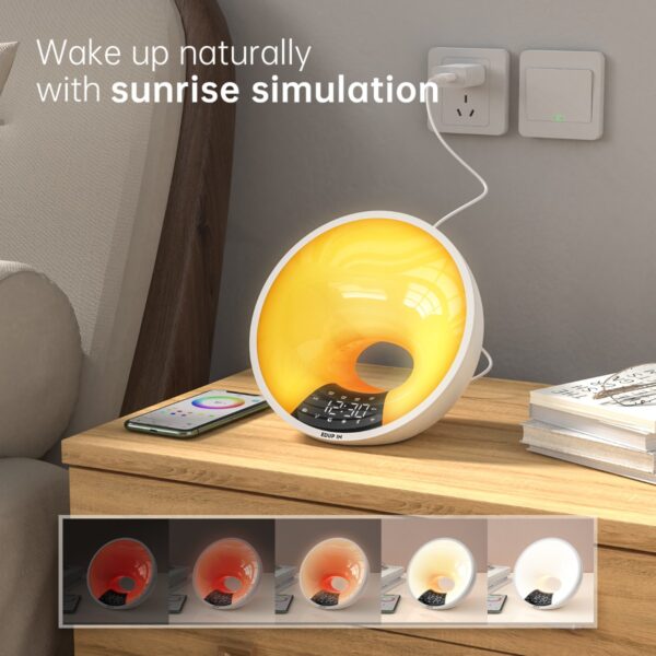EDUP A90 Wake up light alarm clock