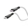 XO NB-Q246A Suluo real silicone PD Type-c to Lightning 27W 1m White