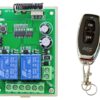 Δικάναλος Δέκτης Εντολών KIT Με 2 Κοντρόλ KG12V (Μόνο 12V)