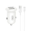 03_16_1.jpg XO CC67 Mini Smart Φορτιστής Αυτοκινήτου με 2 Θύρες USB 2.4A και Καλώδιο Type-C (NB103)