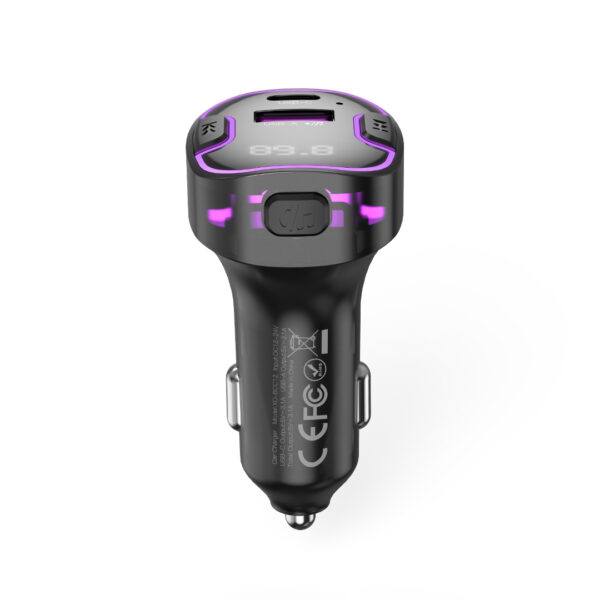 XO BCC12 Smart Bluetooth MP3+5V3.1A Car Charged Atmosphere Light