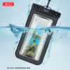 XO KT01 PVC Αδιάβροχη Θήκη Τηλεφώνου με Κλιπ