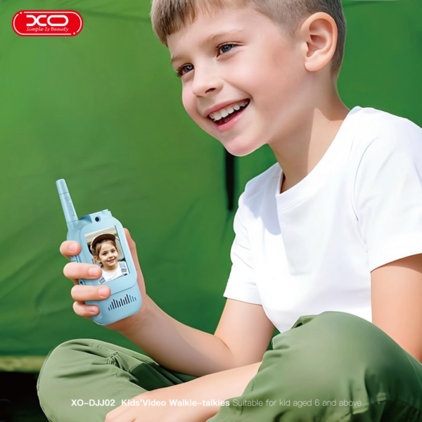 04-10341009c7.png XO DJJ02 Παιδικό Σετ Βίντεο Walkie-Talkie (Μπλε/Ροζ)