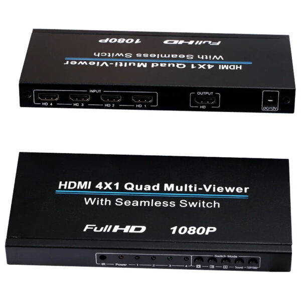 HDMI 4x1 Quad Multi-viewer