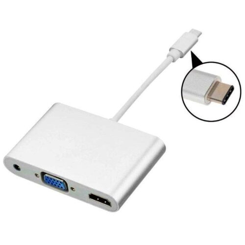 06.005.0053.jpg ATC Μετατροπέας USB Type C σε 4K HDMI + VGA + Audio