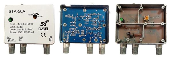 ATC-50A Ενισχυτής Ιστού 30dB 5G LTE 12V