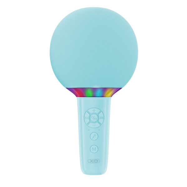 1.1_1.jpg XO BE50 Lollipop Bluetooth Μικρόφωνο Μπλε
