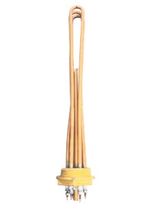 Αντίσταση χαλκού 2'' 45cm με θήκη θερμοστάτη 9000W