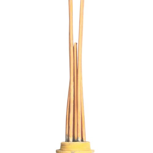 Αντίσταση χαλκού 2'' 45cm με θήκη θερμοστάτη 9000W