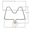 10102402-1.jpg Αντίσταση φούρνου κουζίνας 1400W κάτω μέρος PHILIPS / WHIRLPOOL / DELONGHI / KUPERSBUSH 481925928812, 062066004, C00481291
