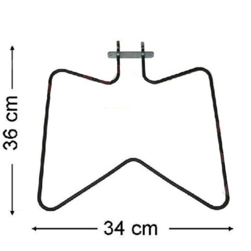 Αντίσταση φούρνου κουζίνας INDESIT / ARISTON 4120102833 C00105311 C00106843 482000079115 34.5 x 36cm