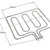 10105323-1.jpg Αντίσταση φούρνου κουζίνας άνω 2600W (1400W+1200W) ESKIMO / SCHAUBLORENZ 32017631, 32009203, 32001558 / 39cm x 40cm
