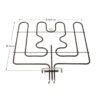 Αντίσταση κουζίνας MIELE άνω μέρους 230V 2680W 5001054, 05001054, 5809760