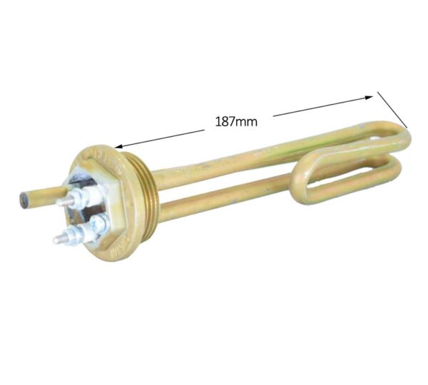 Αντίσταση βιδωτή 1+1/4' 2000W 220V με θήκη για θερμοστάτη θερμοσίφωνα / καφετιέρα επαγγελματική Γενικής Χρήσης