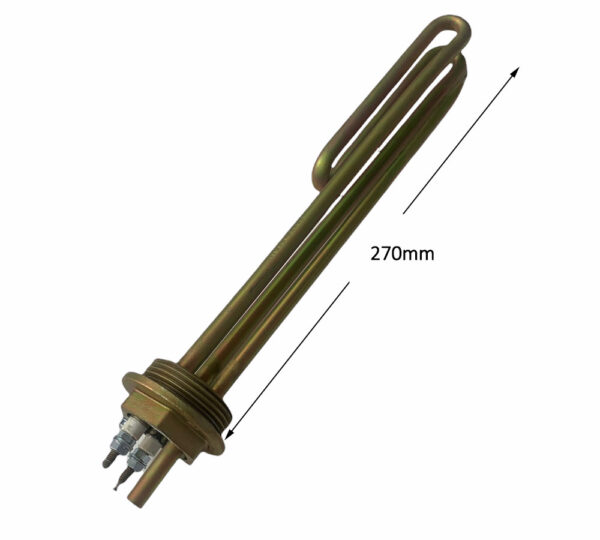 Αντίσταση βιδωτή 1+1/4' 2500W 220V με θήκη για θερμοστάτη θερμοσίφωνα / καφετιέρα επαγγελματική Γενικής Χρήσης