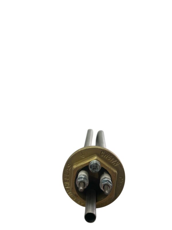 Αντίσταση inox 1" + 1/4, 1.5KW, 18.50x5.50x5.50cm με θήκη θερμοστάτη επαγγελματικών συσκευών