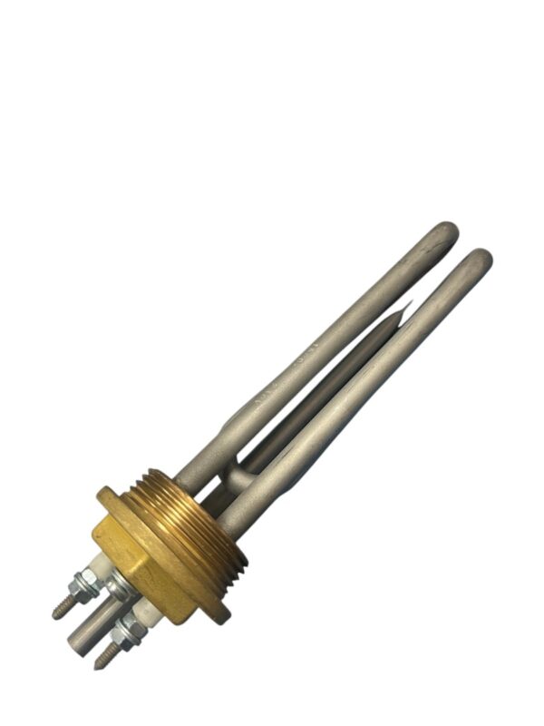 Αντίσταση inox 1" + 1/4, 1.5KW, 18.50x5.50x5.50cm με θήκη θερμοστάτη επαγγελματικών συσκευών