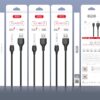 XO NB103 Καλώδιο Φόρτισης Type-C 2m Άσπρο