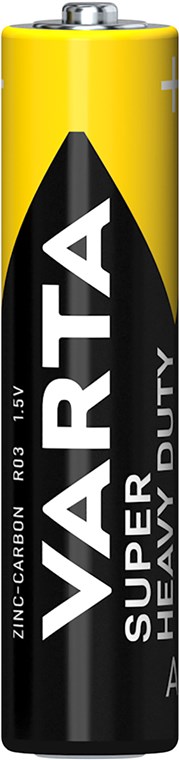 Varta Super Heavy Duty R03 ΑΑΑ (4τμχ)