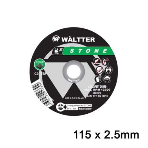 1152522-1.jpg Δίσκος Κοπής Δομικών Υλικών WALTTER 115x2.5mm