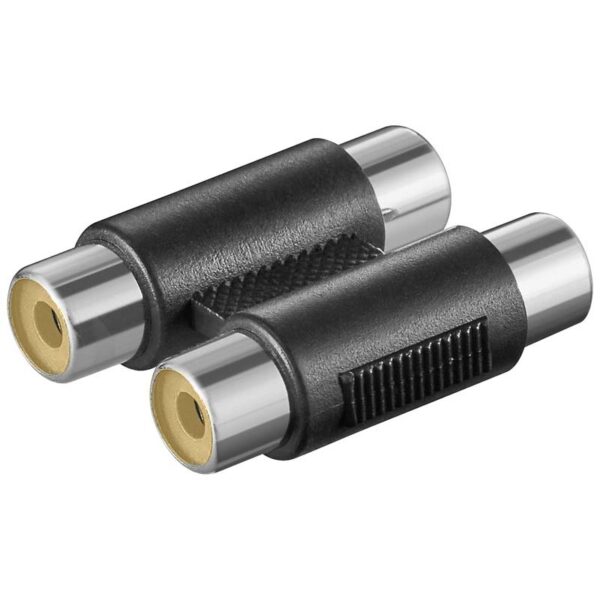 Μούφα 2 x RCA Θηλ. / 2 x RCA Θηλ.