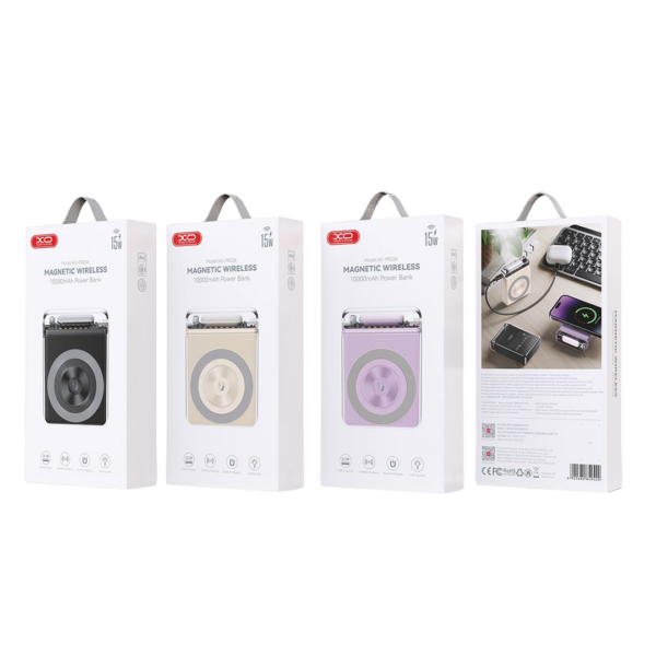 11_10-photoroom.png-photoroom_1.png XO PR226 Mini Transparent Light Display Magnetic Absorption Fast Charging 10000mAh (Off-White)