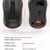 11mt-btm185r.jpg Meetion Ασύρματο Ποντίκι Office MT-BTM185R με Bluetooth & 2.4G Επαναφορτιζόμενο