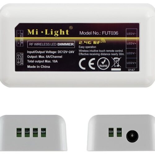 120.jpg Avide LED Ταινία 12-24V 120W Ντίμερ 4 Ζωνών Ελεγκτής