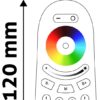 Avide LED Ταινία 12V RGB+W 4 Ζωνών RF Τηλεχειριστήριο Αφής για 288W Ελεγκτή