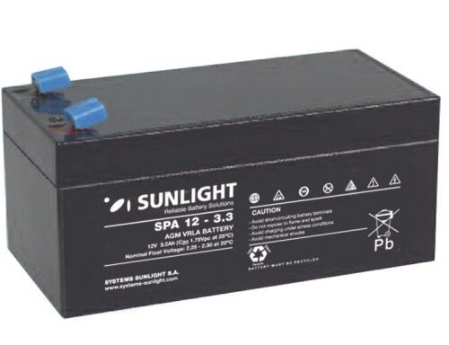 Sunlight Μολύβδου 12V 3.3A Alarm