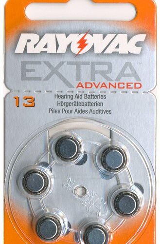Rayovac Extra Advanced Βαρηκοΐας 13 (6τμχ)