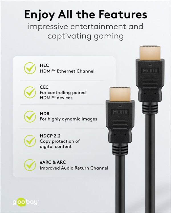 14c3c55b-aad4-4b39-82ef-38088634c9f2-80096_6.jpg_2.jpg Goobay Καλώδιο HDMI Ethernet Υψηλής Ταχύτητας 4K/60Hz 18Gbit/s Μαύρο 1,5m 80102