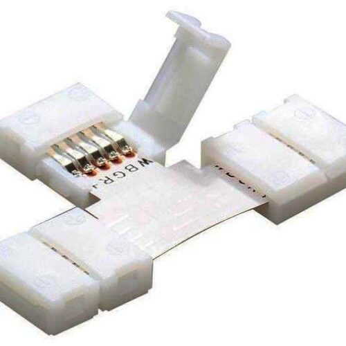 15.001.0286.jpg Avide LED Ταινία 12V RGB+W T Σύνδεσης με Κλίπ