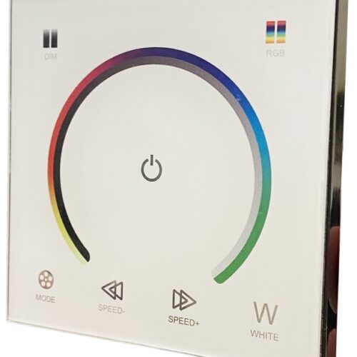 15.001.0374.jpg Avide LED Ταινία 12V 144W RGB Τηλεχειριστήριο Αφής και Ελεγκτής Άσπρο