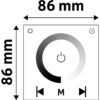 Avide LED Ταινία 12V 96W Ντίμερ Χωνευτό Τηλεχειριστήριο Αφής και Ελεγκτής