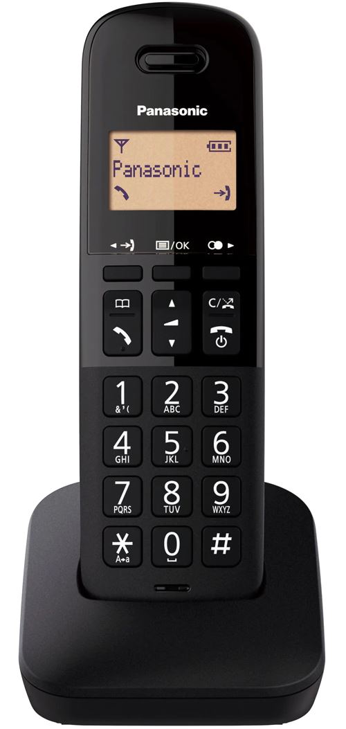 1505-1.jpg Panasonic KX-TGB610SPB Ασύρματο Τηλέφωνο Μαύρο