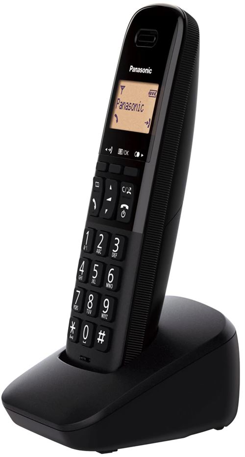 1520-1.jpg Panasonic KX-TGB610SPB Ασύρματο Τηλέφωνο Μαύρο