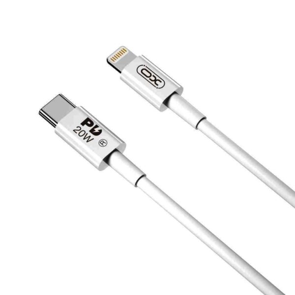 16.005.0285.jpg XO NB-Q189A PD 20W Καλώδιο Φόρτισης + Data Type-C σε Lightning 1m