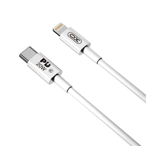 16.005.0286.jpg XO NB-Q189B PD 20W Καλώδιο Φόρτισης + Data Type-C Σε Lightning 2m