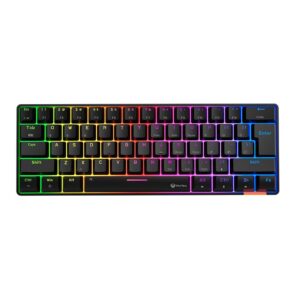 Meetion MT-MK005BT Bluetooth Μηχανικό Gaming πληκτρολόγιο US Μαύρο