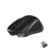 Meetion MT-MINIGO Silent Mini 2.4G Optical Ασύρματο Ποντίκι Μαύρο