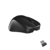 Meetion MT-MINIGO Silent Mini 2.4G Optical Ασύρματο Ποντίκι Μαύρο