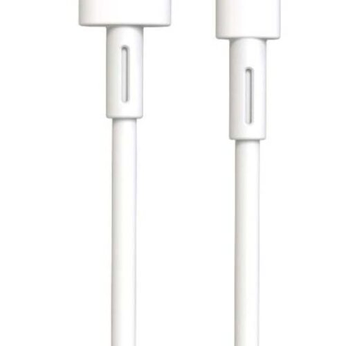 XO NB-Q166 5A Καλώδιο Ταχείας Φόρτισης Type-C Λευκό 1m