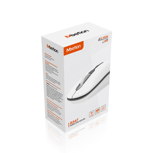 17.001.0012.jpg Meetion MT-R547 2.4G Ασύρματο Ποντίκι / Άσπρο + Γκρι